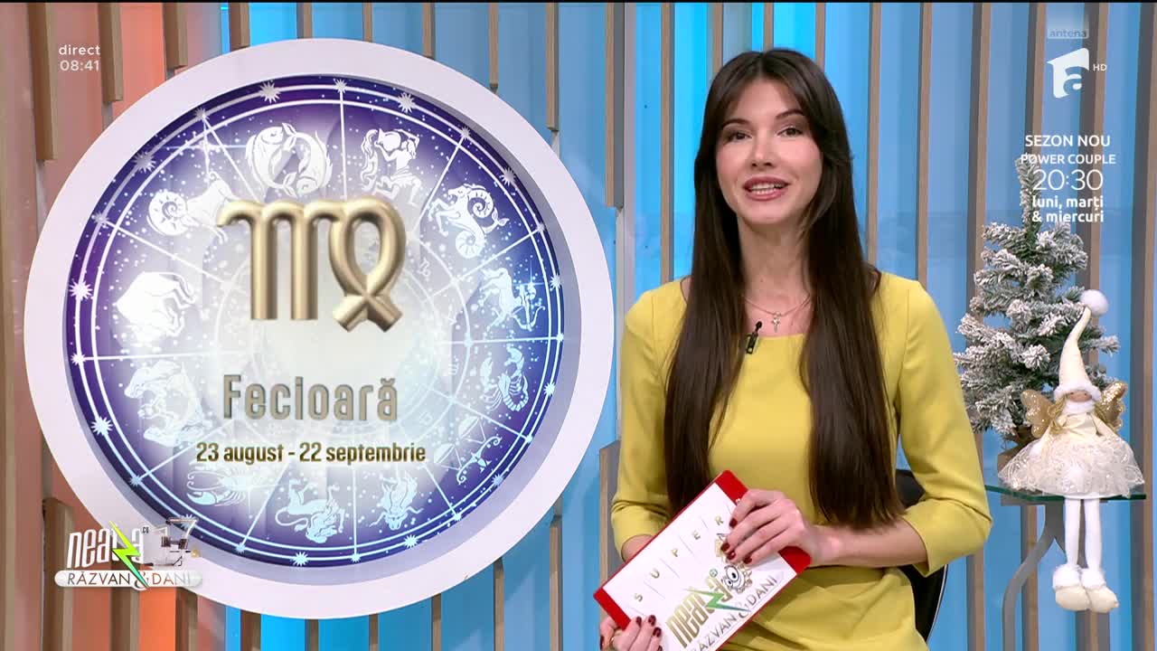 Super Neatza, 9 ianuarie 2026. Horoscopul Zilei cu Claudia Băcuță: Leii se simt copleșiți de sarcini sau de cerințele de la locul de muncă