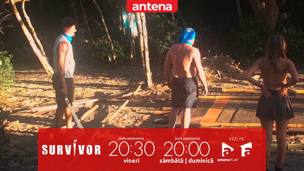 Survivor Rom&acirc;nia, 9 ianuarie 2026. Prima noapte pe insulă! Cum s-au descurcat Războinicii la construcția casei