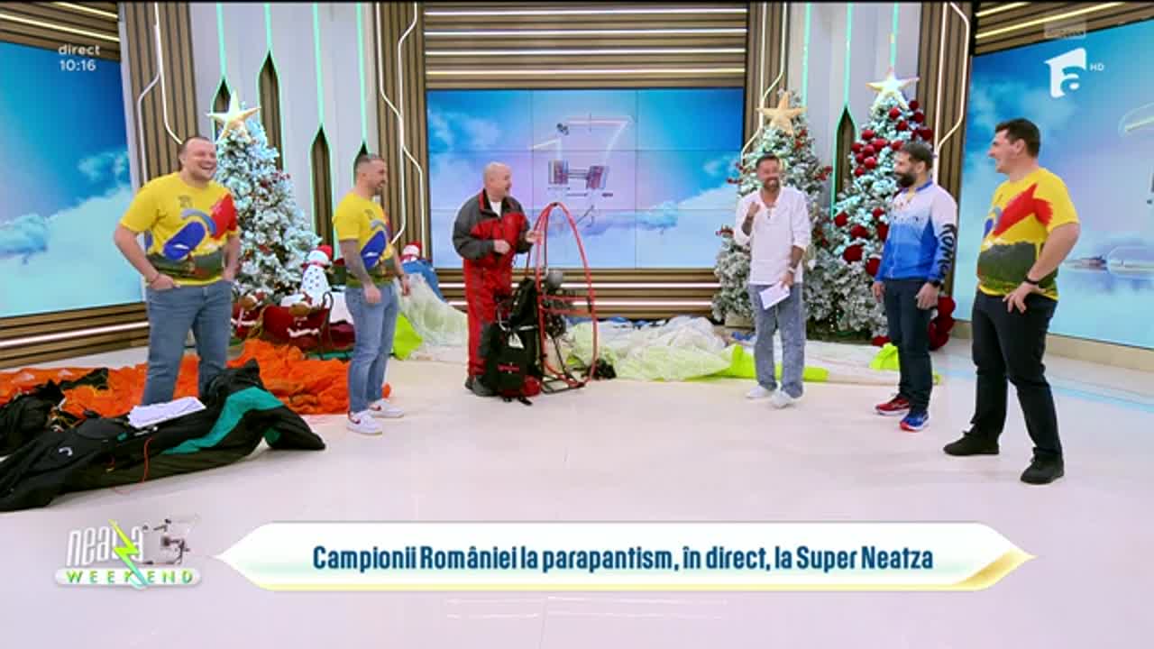 Neatza de Weekend, 11 ianuarie 2026. Ce &icirc;nseamnă zborul cu paramotor și cum să te pregătești corect