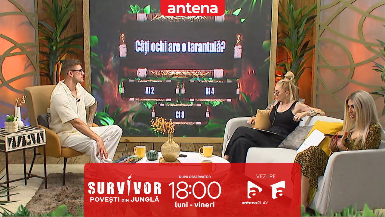Survivor - Povești din Junglă, 15 ianuarie 2026. Anamaria Prodan și Raluca Bădulescu, provocare de cultură generală