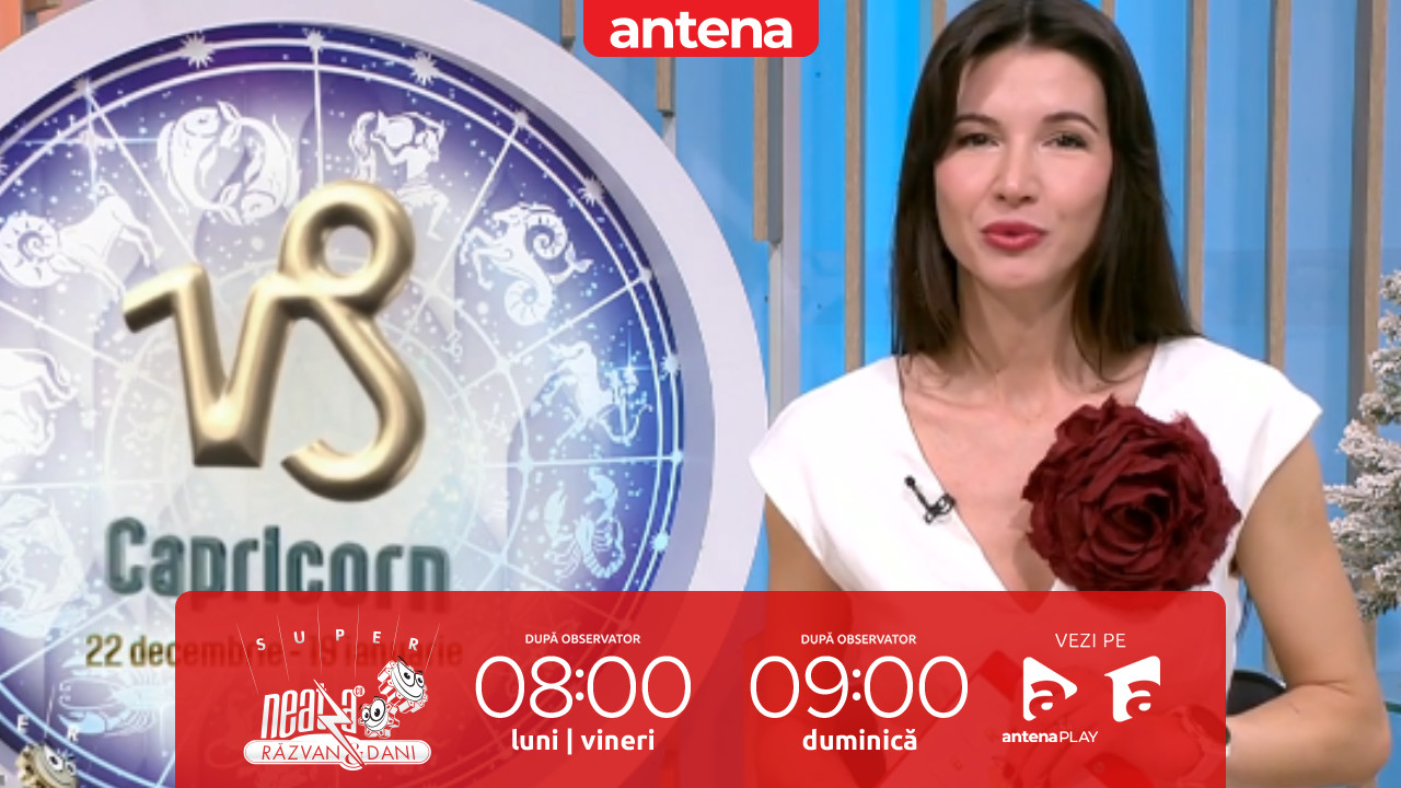 Super Neatza, 16 ianuarie 2026. Horoscopul Zilei cu Claudia Băcuță: Capricornii trebuie să evite b&acirc;rfa sau discuțiile neclare