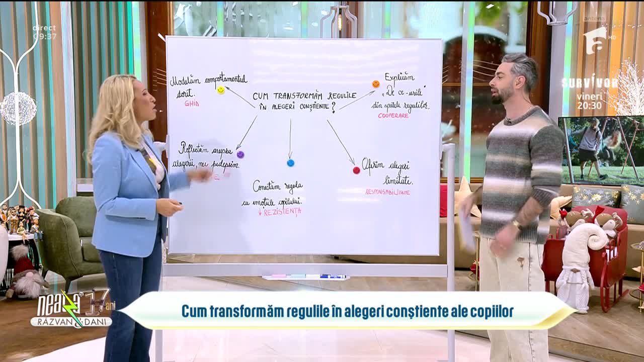 Super Neatza, 19 ianuarie 2026. Cum transformăm regulile &icirc;n alegeri conştiente ale copiilor