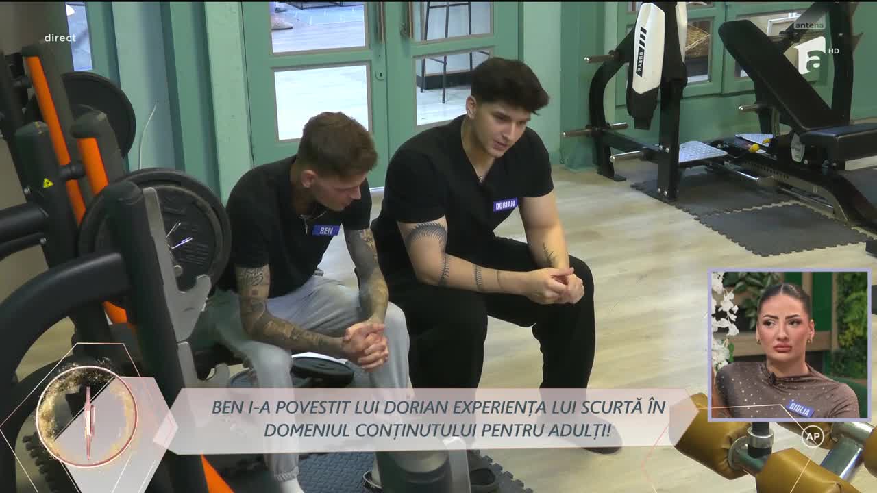 Mireasa sezonul 12, 19 ianuarie 2026. Ben i-a povestit lui Dorian experiența lui scurtă &icirc;n domeniul conținutului pentru adulți!