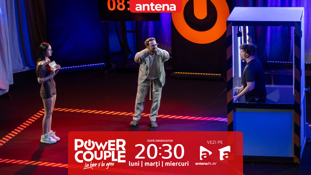 Power Couple Rom&acirc;nia, 19 ianuarie 2026.  Cum s-a descurcat cuplul Dilinca și Mădălin Șerban la provocarea "Taci și ascultă-mă!"