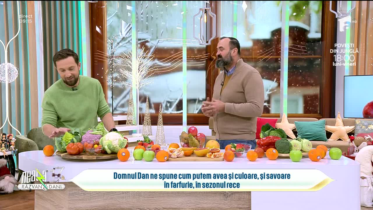 Super Neatza, 19 ianuarie 2026. Fructe, legume și verdețuri colorate care hrănesc și ochiul, și corpul