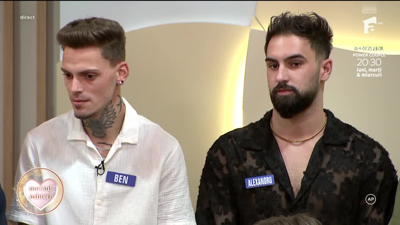 Mireasa sezonul 12, 20 ianuarie 2026. Ben explică ipostazele care au st&acirc;rnit controverse: &bdquo;&Icirc;mi era frică de asta&rdquo;