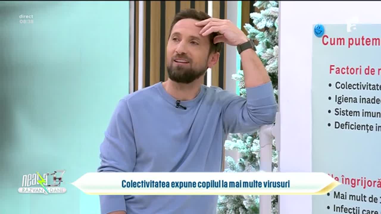 Super Neatza, 21 ianuarie 2026. Răceala repetată la copii! C&acirc;nd e normal și c&acirc;nd trebuie să ne &icirc;ngrijorăm