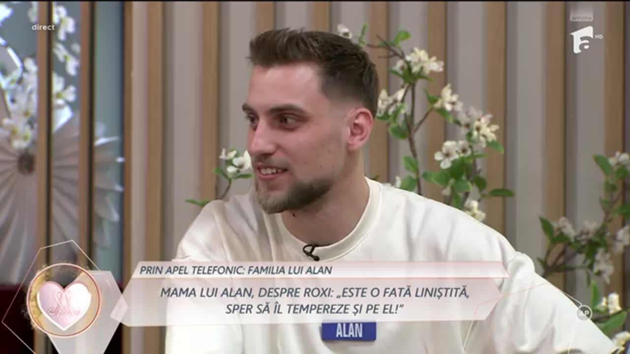 Mireasa sezonul 13, 28 ianuarie 2026. Dorul de familie l-a cuprins pe Alan!
