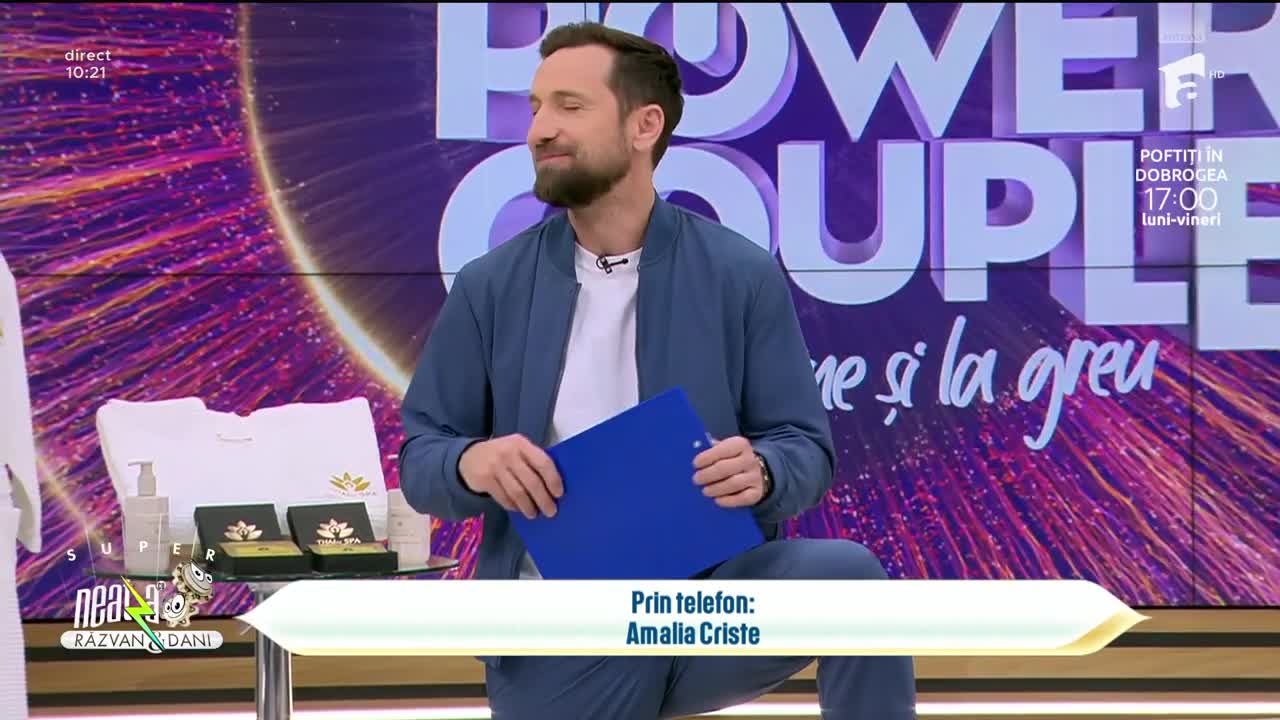 Super Neatza, 2 februarie 2026. Concursul "Power Couple. La bine și la premii!" Ce a c&acirc;știgat Amalia Criste