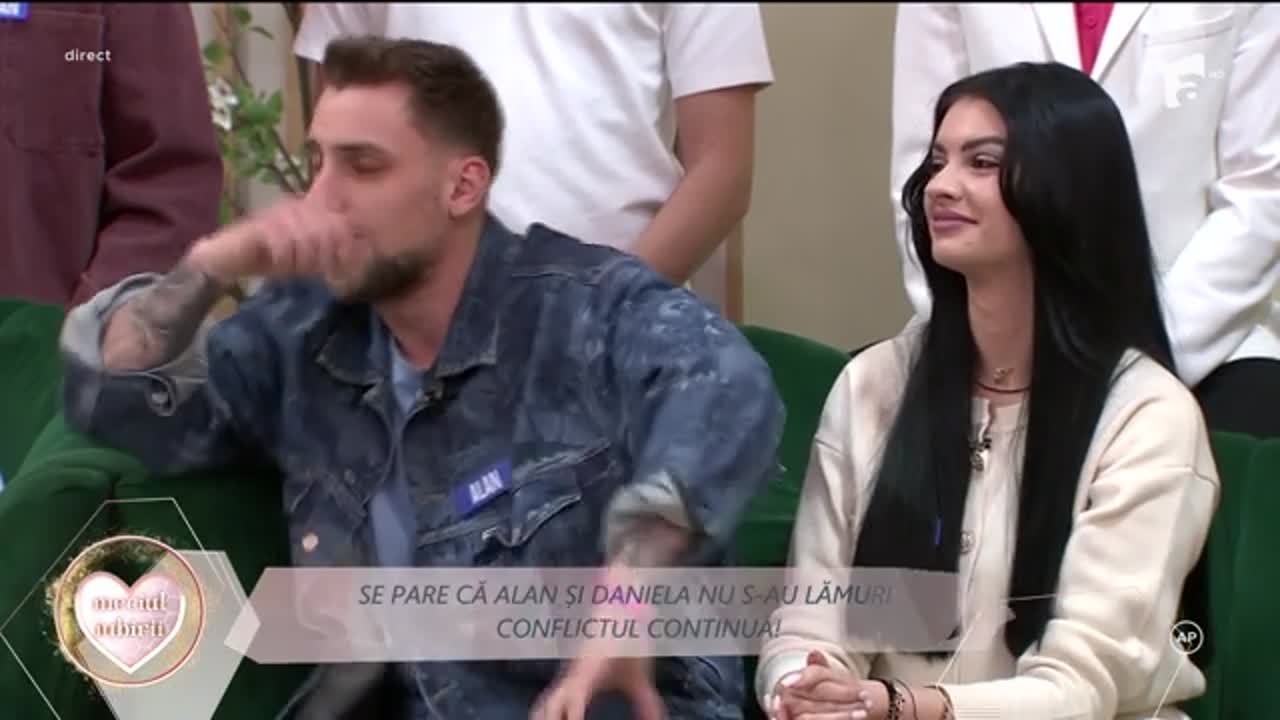 Mireasa sezonul 12, 3 februarie 2026. Alan, despre afirmațiile Danielei: M-am enervat pe moment
