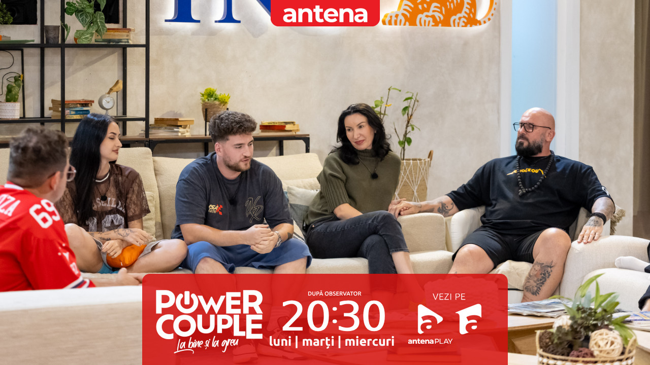Power Couple Rom&acirc;nia, 4 februarie 2026. Mădălin Șerban și Dilinca au fost eliminați din competiție!