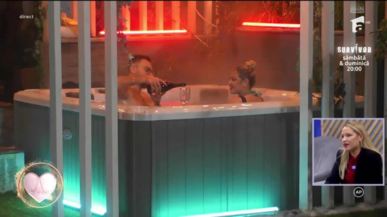 Mireasa sezonul 13, 5 februarie 2026. După &icirc;nt&acirc;lnirea din jacuzzi, Roxana este interesată și de Adi!