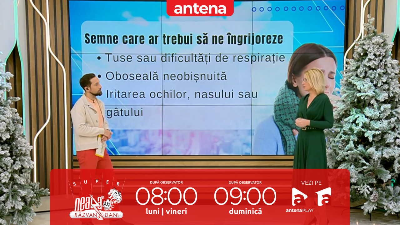 Super Neatza, 5 februarie 2026. Ce facem ca să ne protejăm sănătatea &icirc;ntr-un oraş poluat