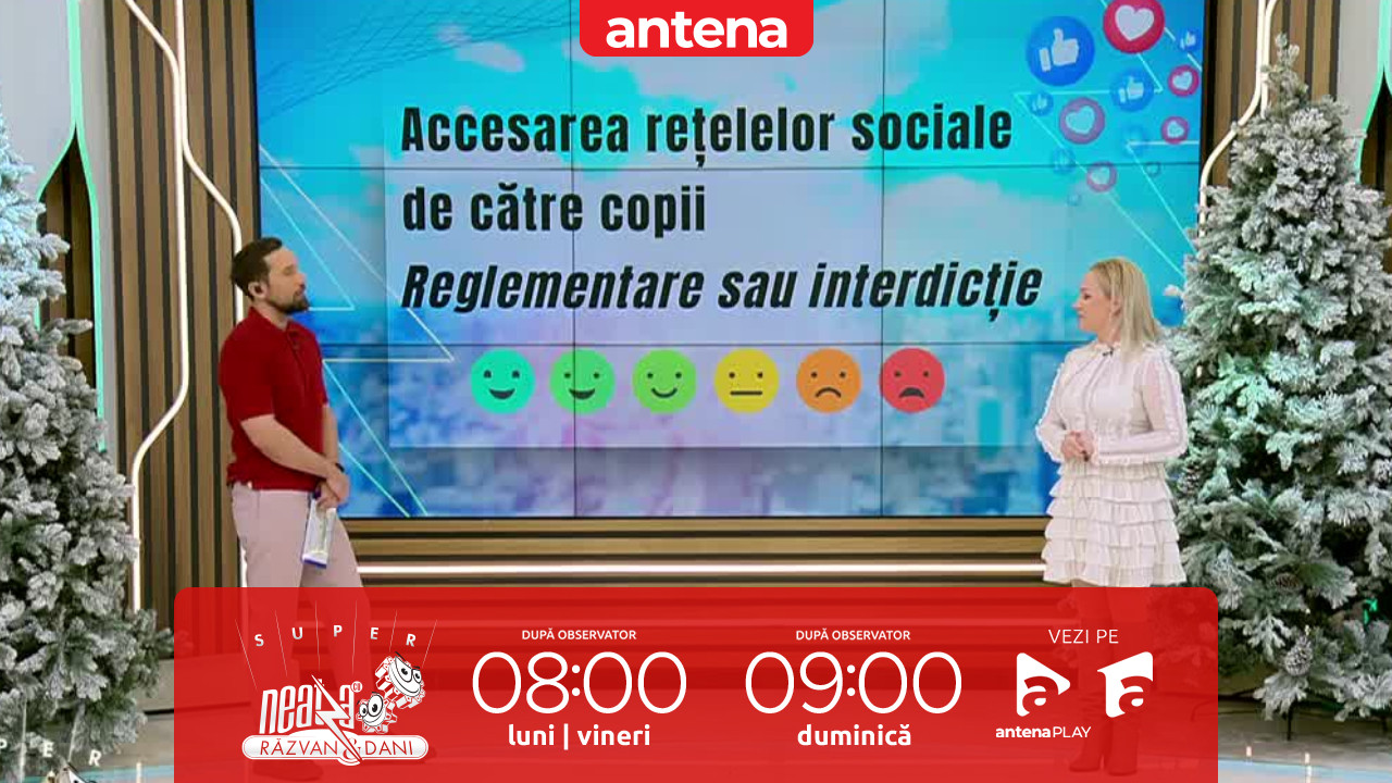 Super Neatza, 6 februarie 2026. Accesul copiilor la social media: reguli, restricții sau interdicţie