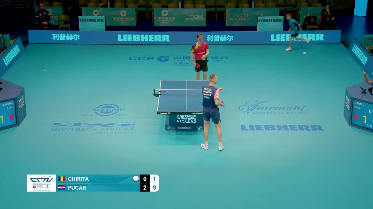 Tenis de masă | Europe Top 16 Cup | Montreux 2026: Iulian Chiriță - Purcar