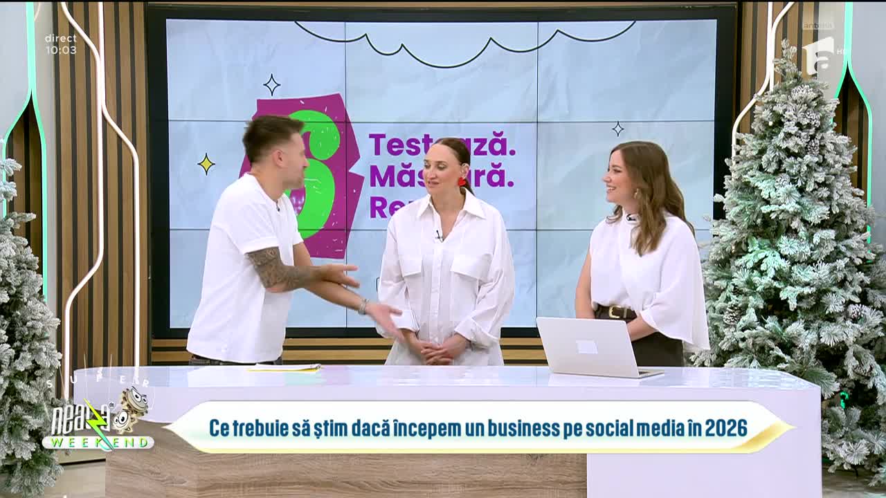 Neatza de Weekend, 8 februarie 2026. Ce trebuie să știi c&acirc;nd &icirc;ncepi un business online