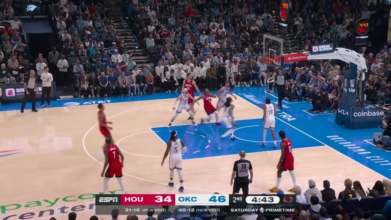 NBA | Houston Rockets - Oklahoma City Thunder
