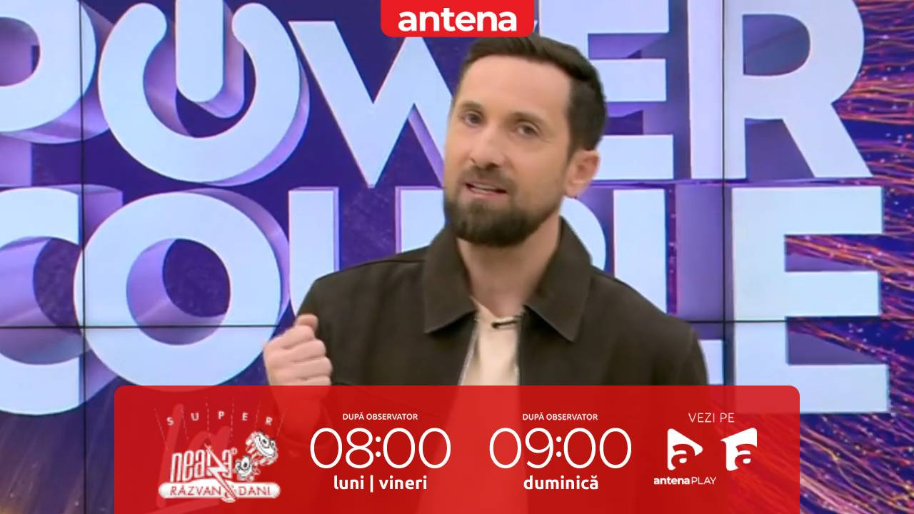 Super Neatza, 9 februarie 2026. Concursul "Power Couple. La bine și la premii!" Ce a c&acirc;știgat Iulia Zevedei