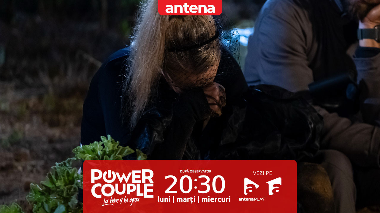 Power Couple Rom&acirc;nia, 9 februarie 2026. Sandra Izbașa pl&acirc;nge &icirc;n hohote &icirc;n cimitir. Ce a găsit &icirc;n coșciug