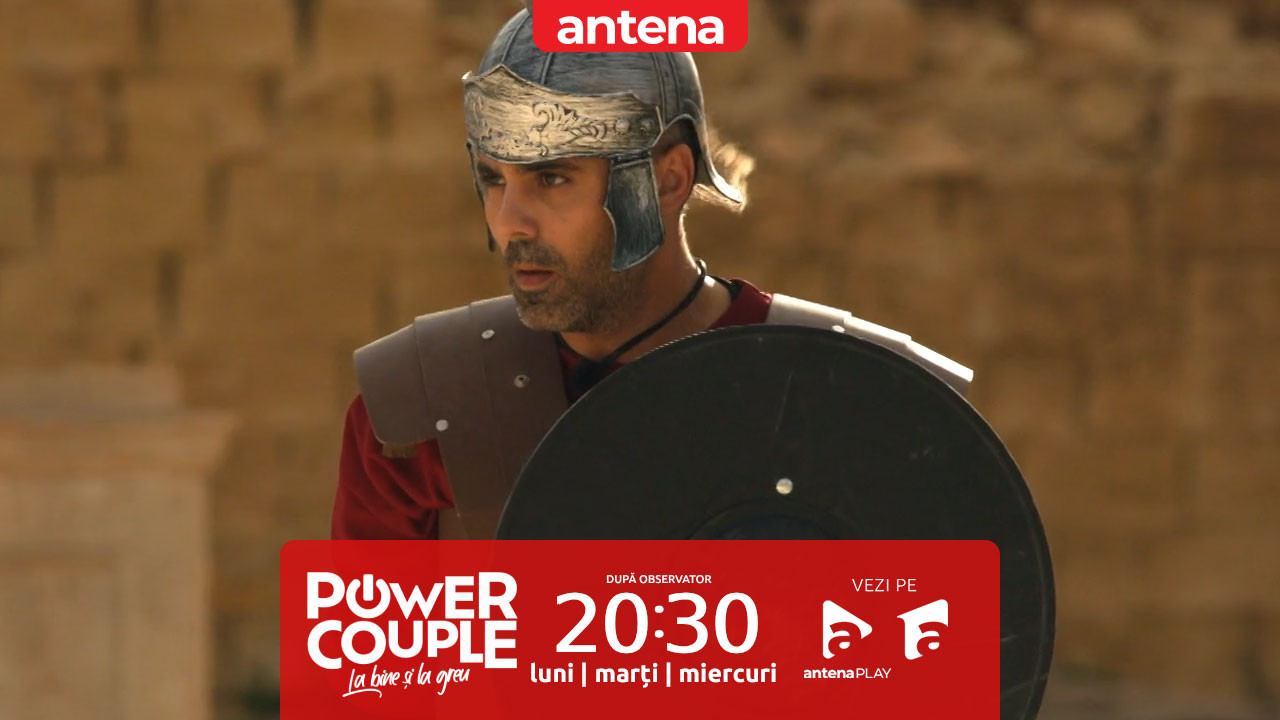 &Icirc;n arenă intră gladiatorii! Nu rata următoarea ediție Power Couple Rom&acirc;nia, de la 20:30, pe Antena 1 și &icirc;n AntenaPLAY
