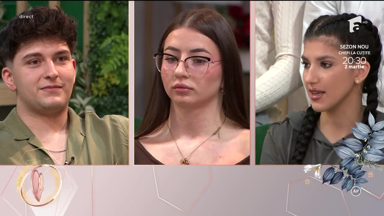 Mireasa sezonul 13, 9 februarie 2026. Amalia, derutată de gesturile lui Dorian după alegerea lui Aliz