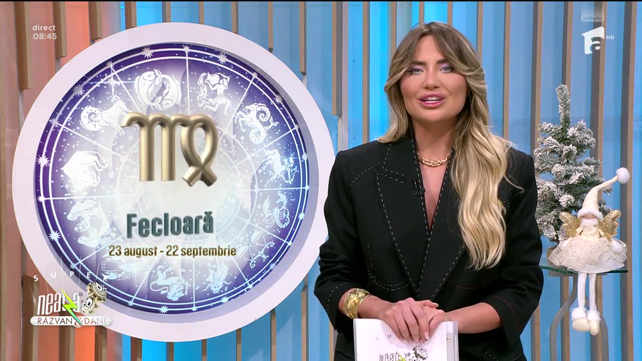 Super Neatza, 10 februarie 2026. Horoscopul Zilei cu Adina Moraru: Leii sunt invitați de parteneri să discute despre banii la comun