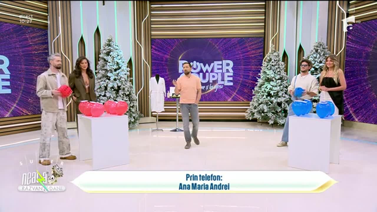 Super Neatza, 11 februarie 2026. Concursul "Power Couple. La bine și la premii!" Ce a c&acirc;știgat Ana Maria Andrei