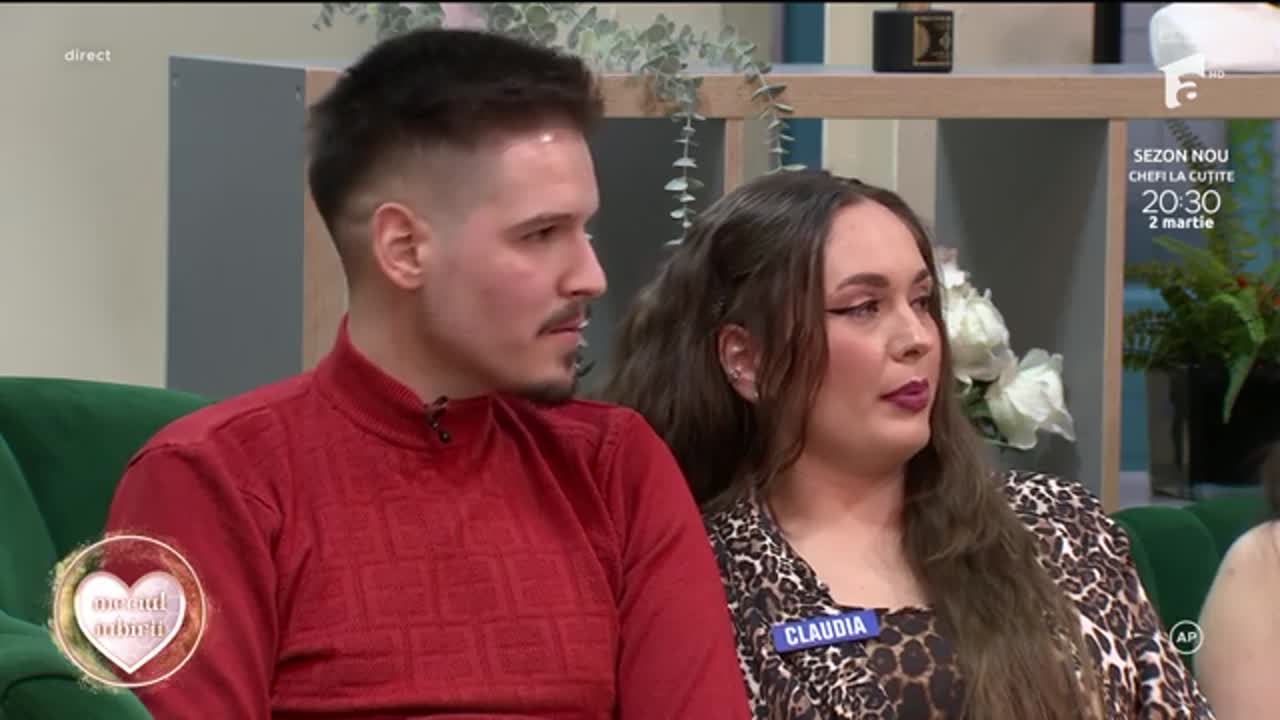 Mireasa sezonul 13, 11 februarie 2026. Claudia i-a atras atenția lui Daniel pentru lipsa de organizare: &bdquo;Țin mult la asta&rdquo;