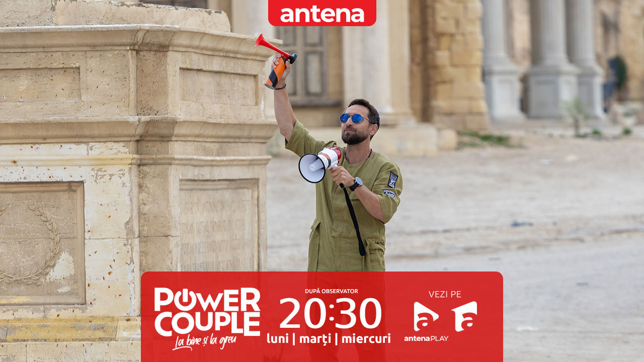 Power Couple Rom&acirc;nia, 11 februarie 2026. Provocări surpriză la proba de cuplu: Drumul e plin de obstacole, ca-n viață!