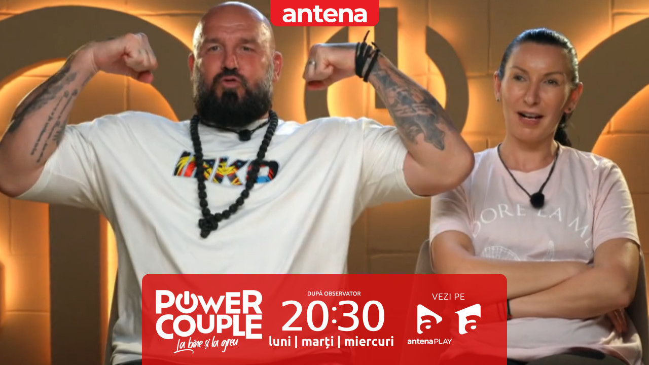 Power Couple Rom&acirc;nia, 16 februarie 2026. Luiza și Cătălin Zmărăndescu au c&acirc;știgat superputerea pentru a cincea oară