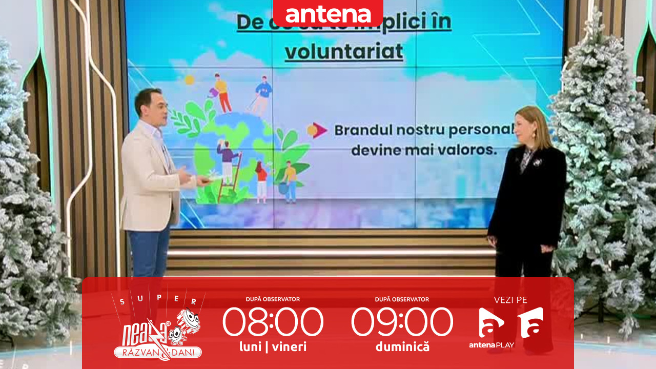 Super Neatza, 17 februarie 2026. &Icirc;n ce tipuri de voluntariat merită să ne implicăm