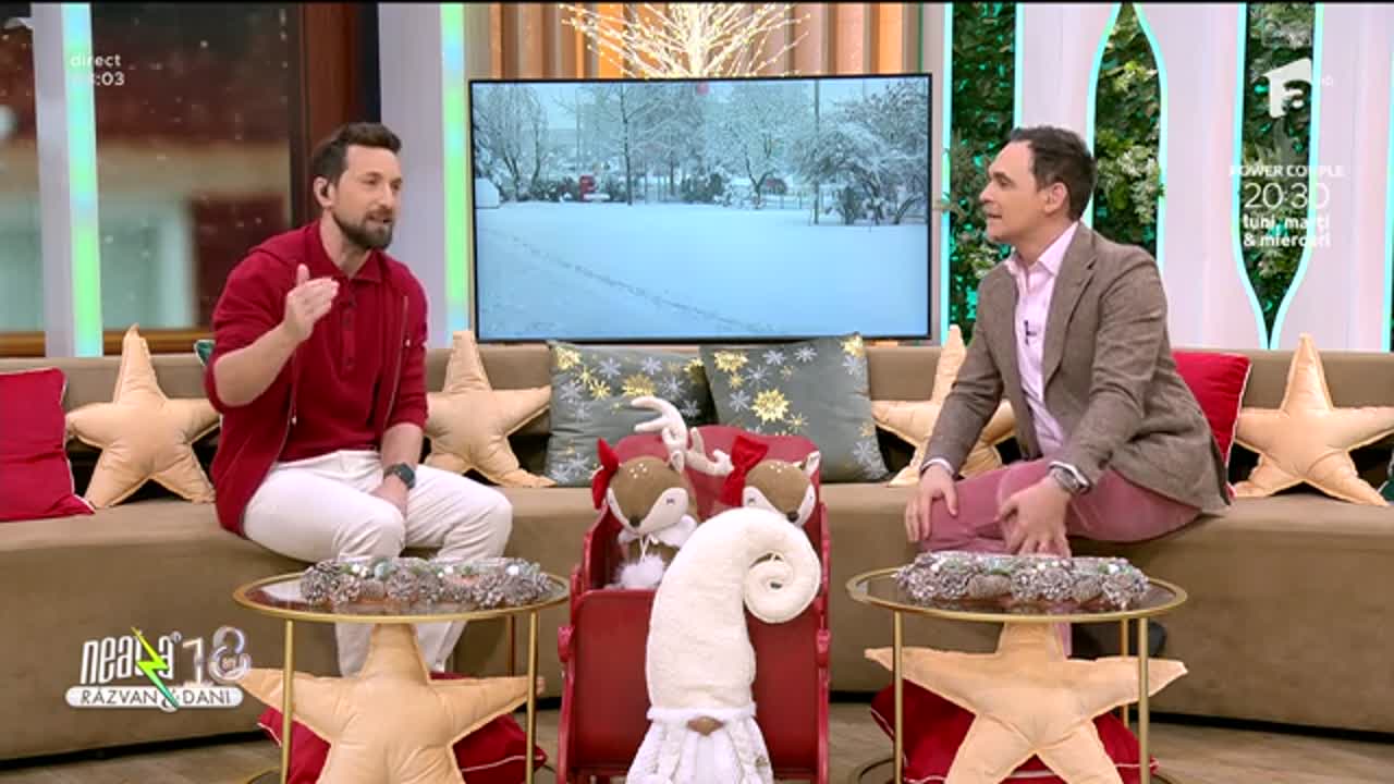 Super Neatza, 18 ianuarie 2026. Cum a venit &icirc;mbrăcat Radu Bucălae pe timp de cod roșu de ninsori