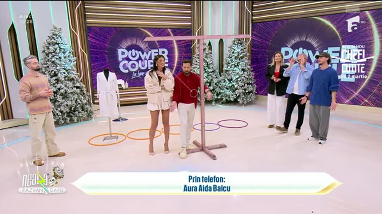 Super Neatza, 18 februarie 2026. Concursul "Power Couple. La bine și la premii!" Ce a c&acirc;știgat Aura Aida Baicu