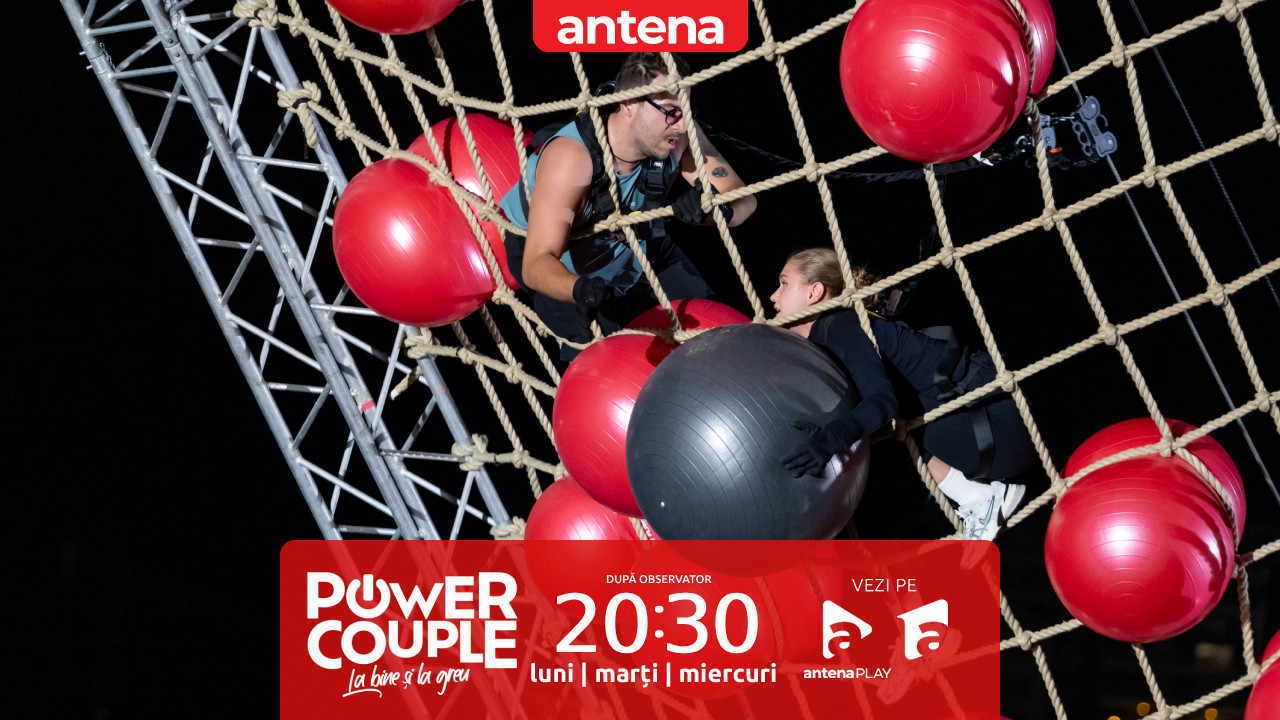 Power Couple Rom&acirc;nia, 18 februarie 2026. Andrei Niculae și Claudia C&icirc;rjan, &icirc;n fața ultimei probe de cuplu! Ce punctaj au obținut la provocarea bombardierilor