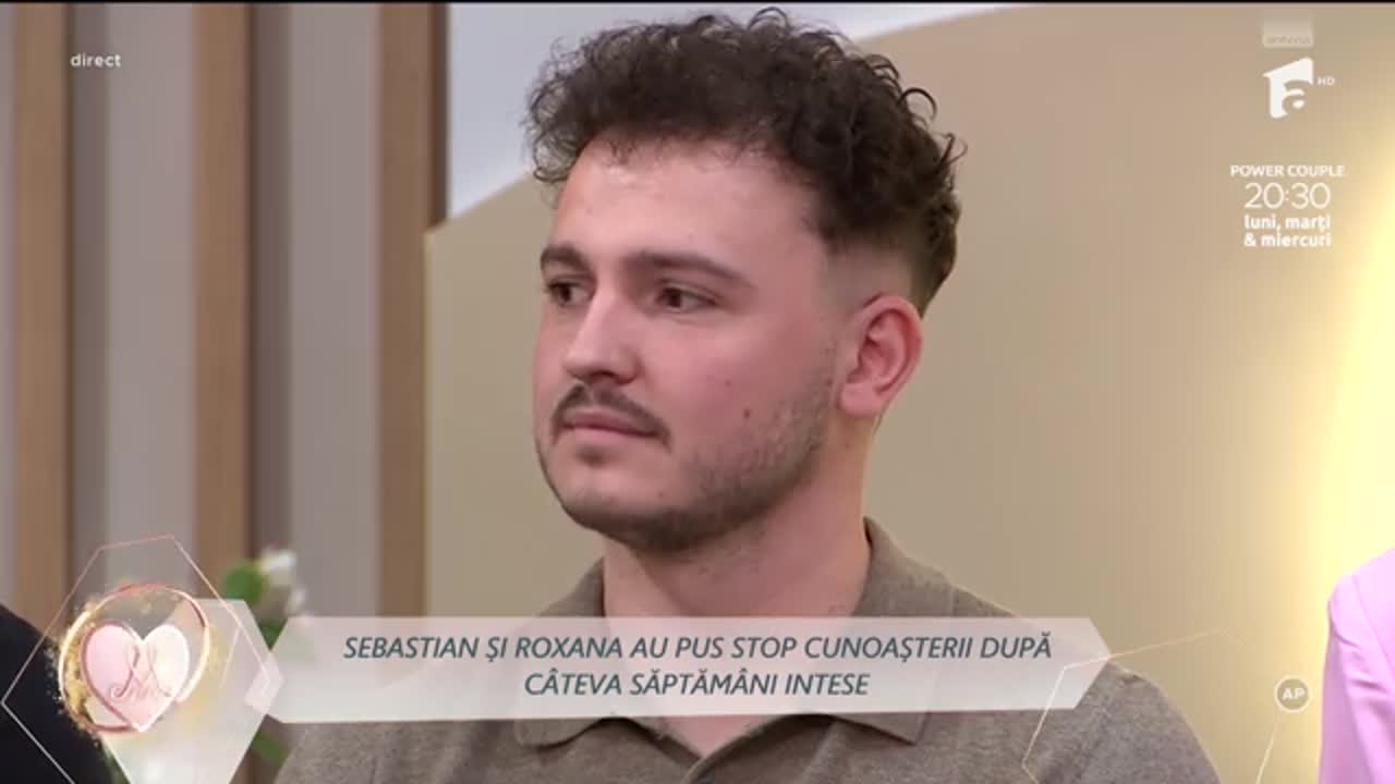Mireasa sezonul 13, 23 februarie 2026. Sebastian și Roxana, schimb de replici &icirc;n platoul emisiunii: &bdquo;O parte din vină este și la ea&rdquo;