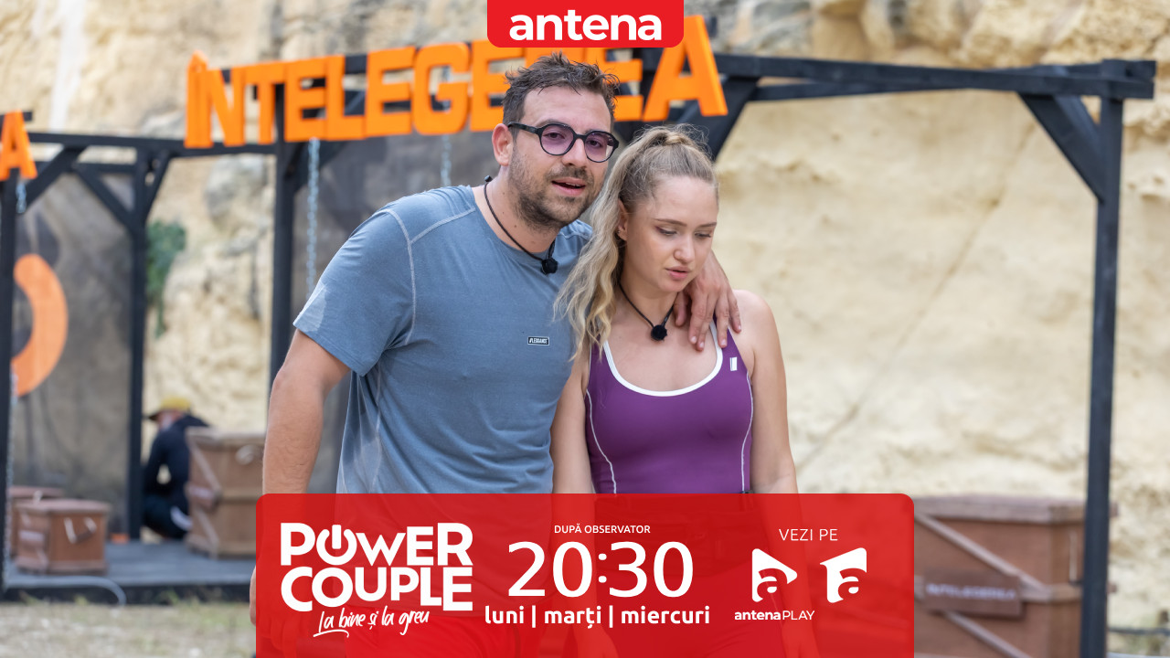 Power Couple Rom&acirc;nia, 24 februarie 2026. Semifinală cu emoții uriașe! Ce probă le-a pregătit Dani Oțil cuplurilor