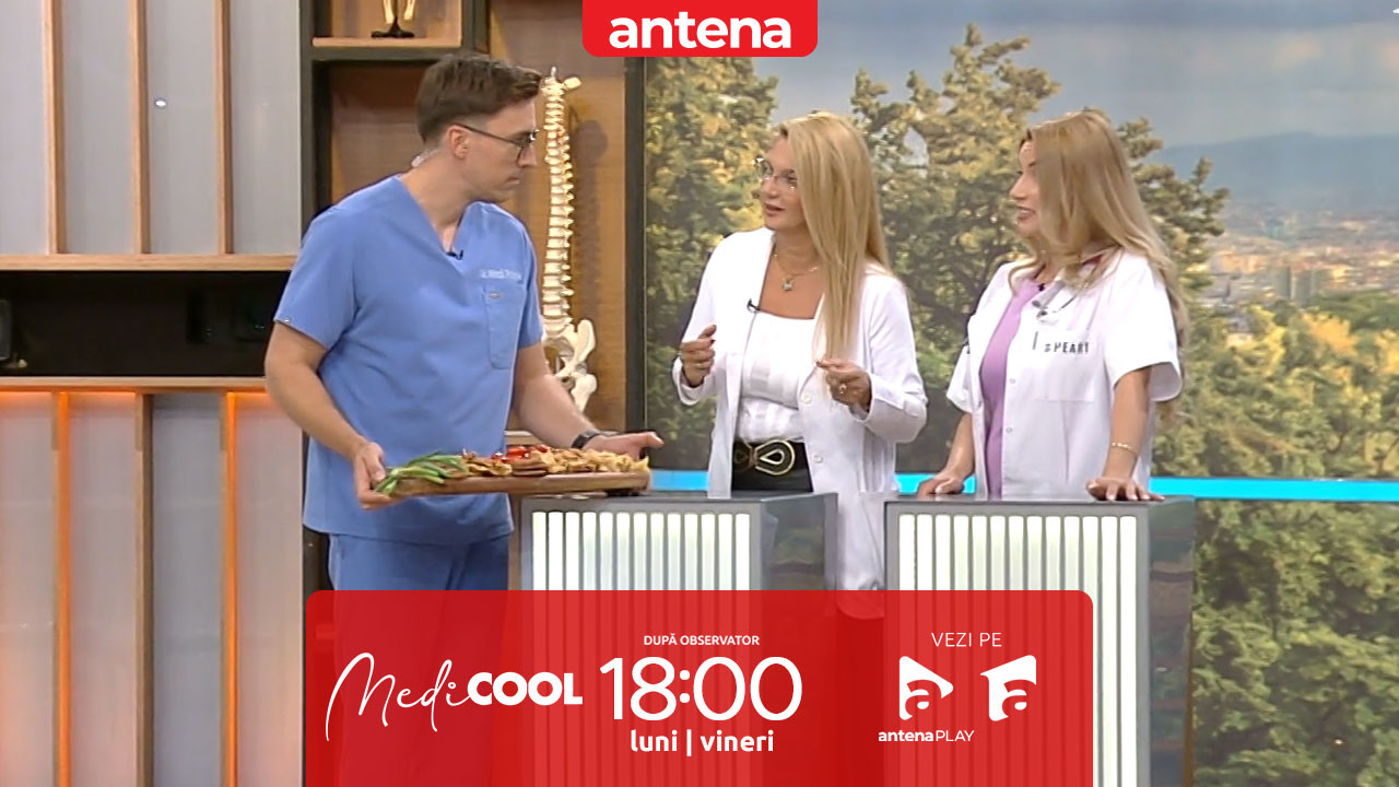 Medicool sezonul 9, 24 februarie 2026. Platoul tradițional rom&acirc;nesc: cum &icirc;l facem mai echilibrat pentru digestie