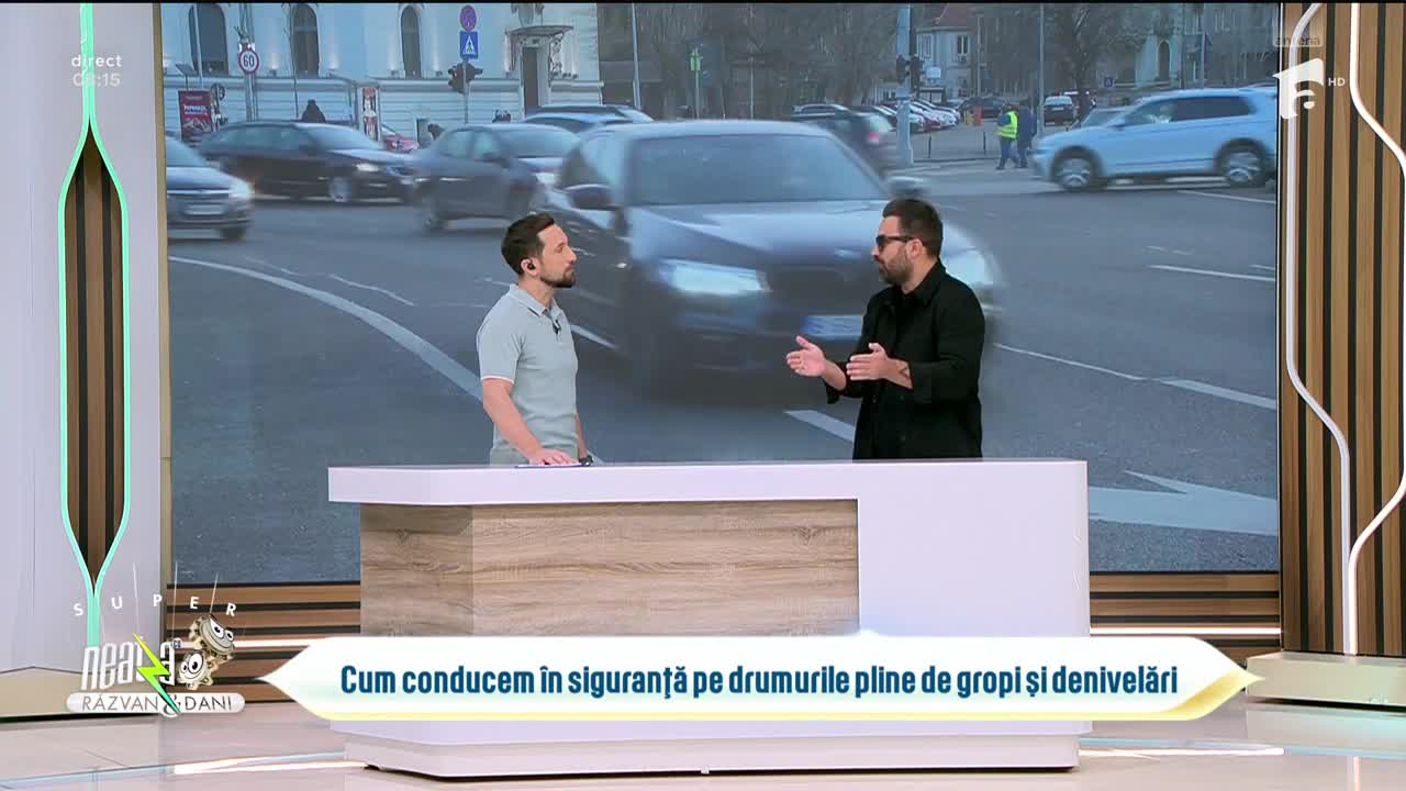 Super Neatza, 26 februarie 2026. Cum conducem &icirc;n siguranță pe drumurile pline de gropi și denivelări