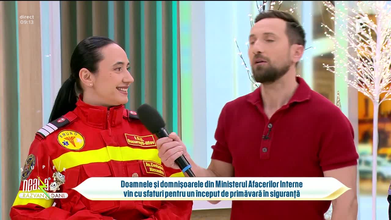 Super Neatza, 27 februarie 2026. Doamnele MAI, la Neatza &ndash; Siguranță și dedicare pentru o primăvară fără griji