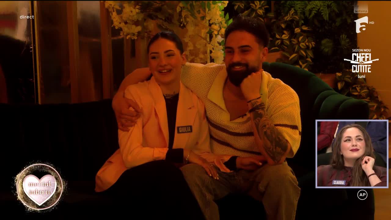 Mireasa sezonul 13, 27 februarie 2026. Giulia și Alexandru au sărbătorit prima lună de relație