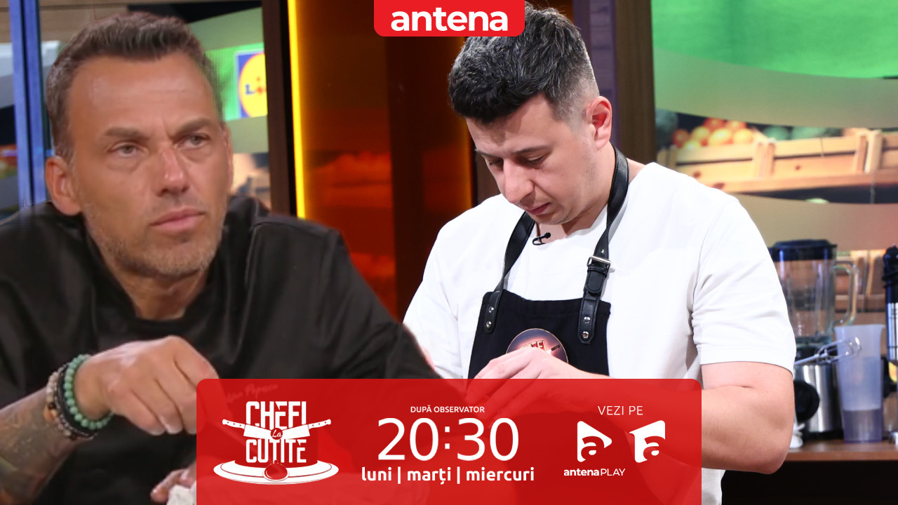 Chefi la cuțite | Sezonul 17, 2 martie 2025. Andi Ștefan Drăgulin le-a pregătit juraților o tartă cu cremă de borș! Cum au reacționat