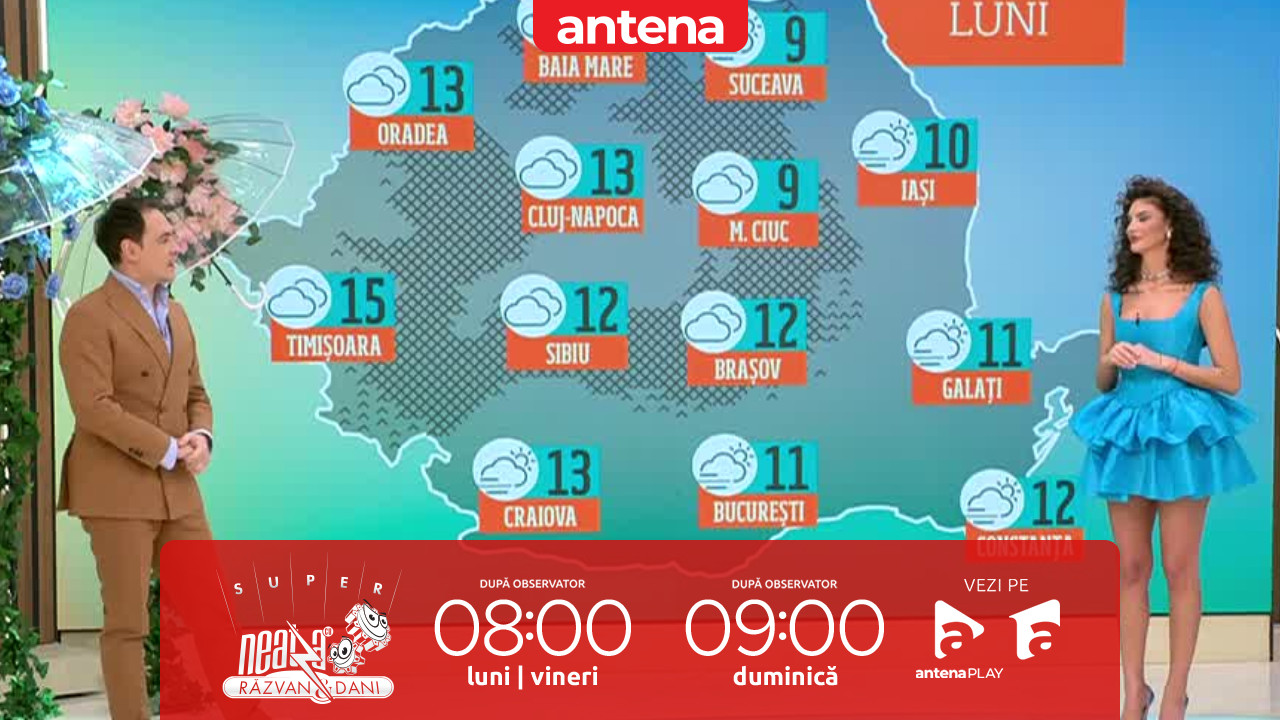 Super Neatza, 2 martie 2026. Prognoza meteo cu Ramona Olaru: Vreme &icirc;nsorită și caldă!