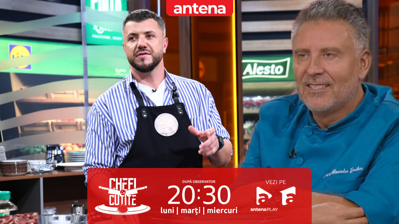 Chefi la cuțite | Sezonul 17, 2 martie 2025. Cum a evoluat Ștefan Turian &icirc;n meseria de bucătar: De la spălat vase am ajuns chef &icirc;ntr-un hotel de cinci stele!