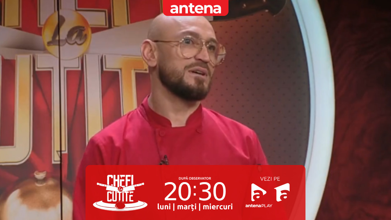 Nu rata următoarea ediție Chefi la cuțite, de la 20:30, pe Antena 1 și &icirc;n AntenaPLAY