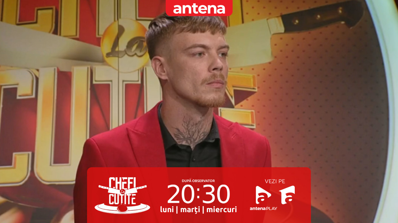 Nu rata următoarea ediție Chefi la cuțite, de la 20:30, pe Antena 1 și &icirc;n AntenaPLAY