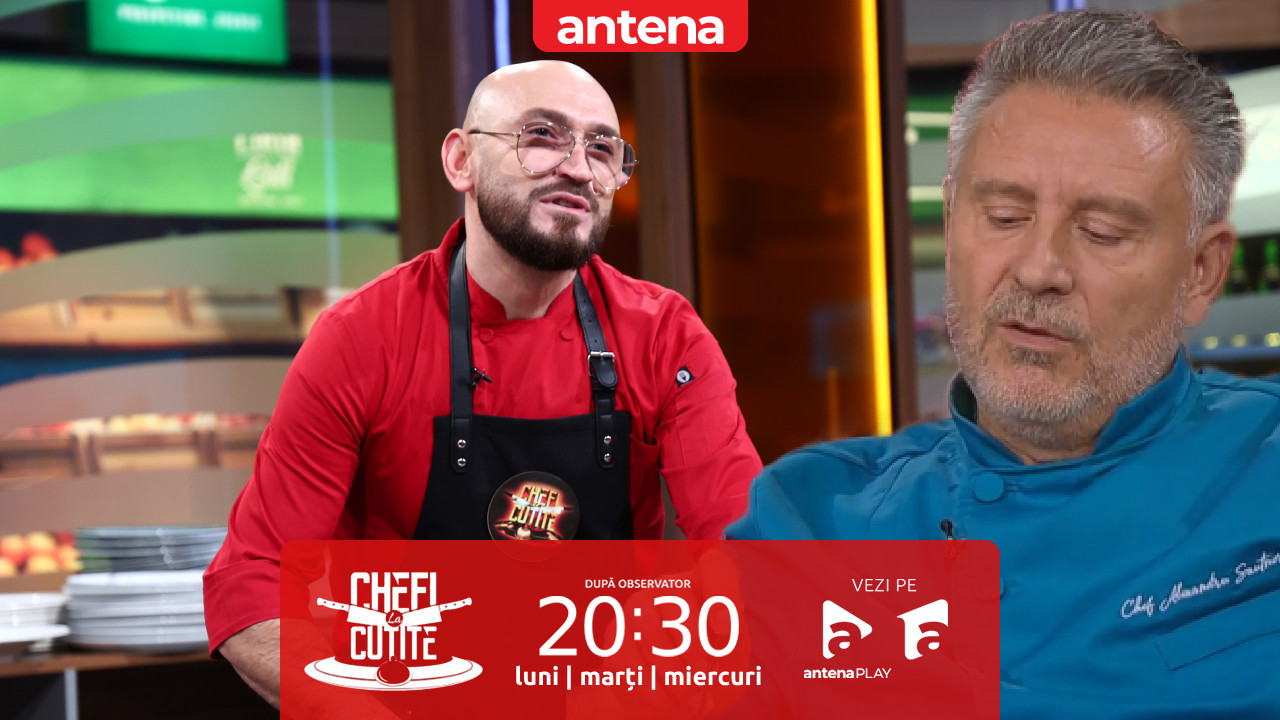 Chefi la cuțite | Sezonul 17, 3 martie 2026. George Mirancea, concurentul care a gătit pentru Angelina Jolie și Brad Pitt: S-a &icirc;nt&acirc;mplat la filmările pentru World War Z!