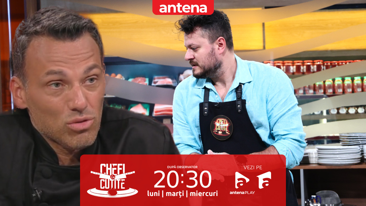Chefi la cuțite | Sezonul 17, 4 martie 2025. Alexoi Enache, invitat de actorul Hugh Laurie, protagonistul din Dr. House, să picteze pentru el!