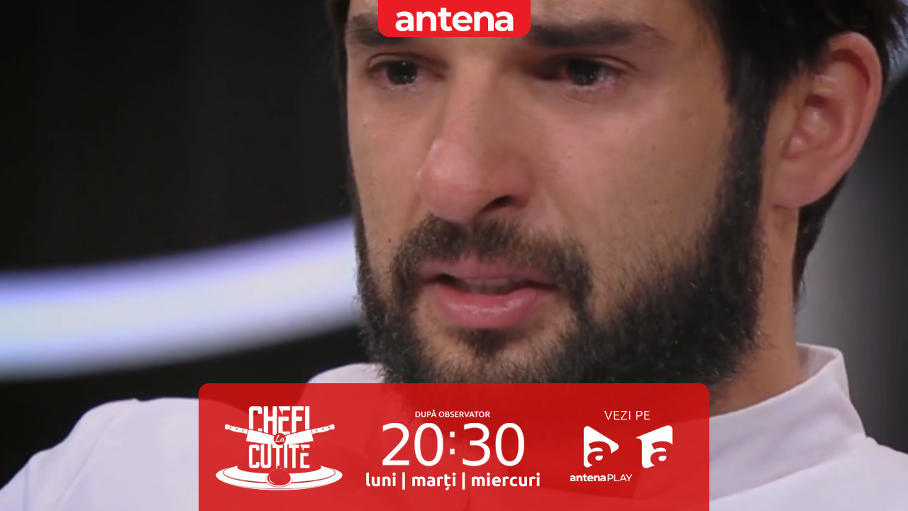 Chefi la cuțite | Sezonul 17. Chef Richard a făcut o criză de pl&acirc;ns! Colegii săi n-au putut să-l calmeze