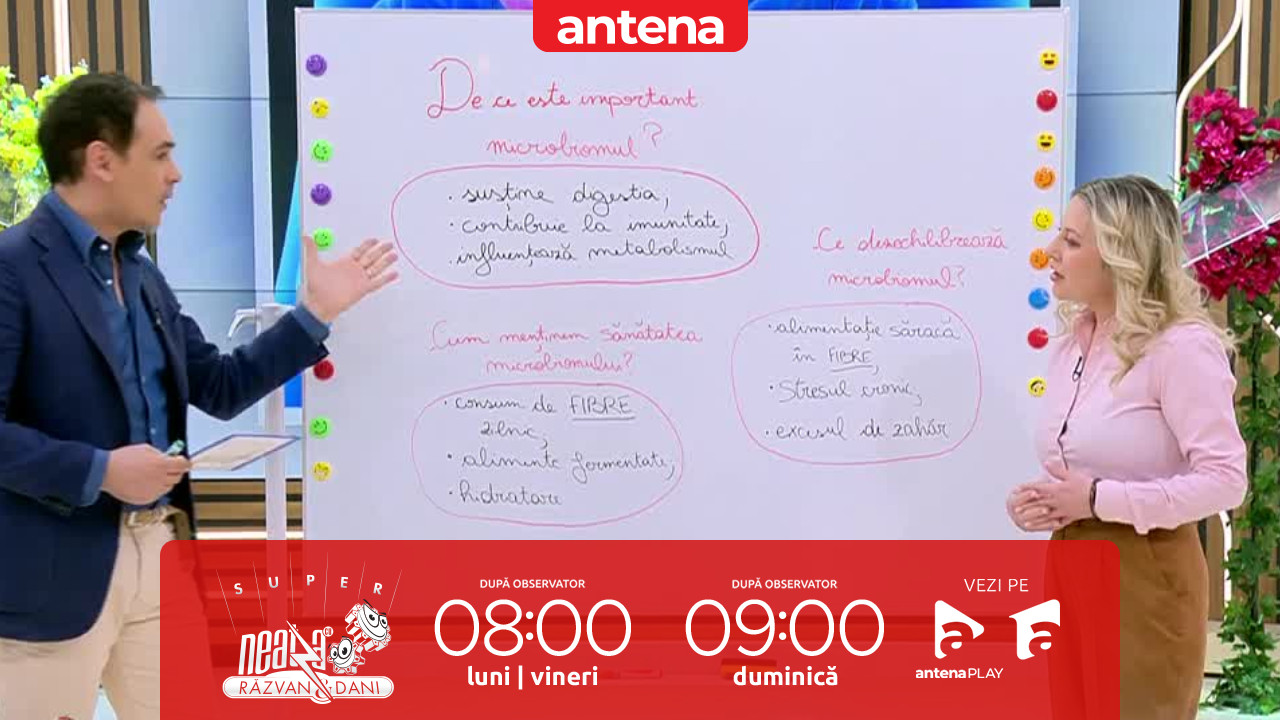 Super Neatza, 5 martie 2026. Ce este microbiomul şi ce rol are &icirc;n organism