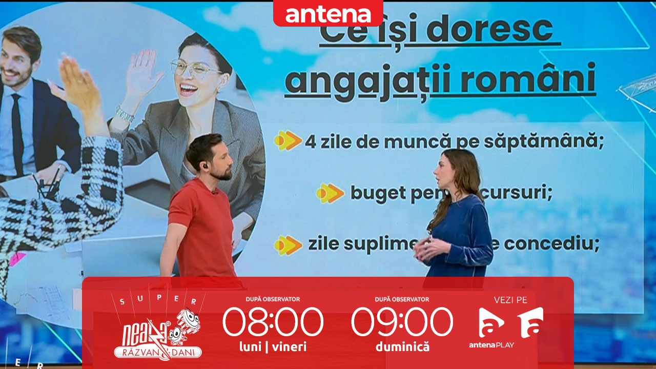Super Neatza, 6 martie 2026. Ce &icirc;și doresc angajații rom&acirc;ni